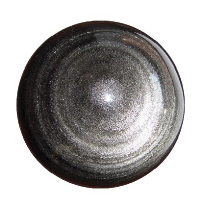 Silver Sheen Obsidian Sphere