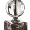 Amethyst Crystal Ball Candleholder
